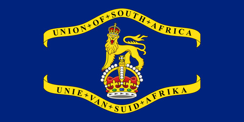 South Africa Flag British Red Blue Ensign Governor-General High Commissioner - Picture 12 of 15