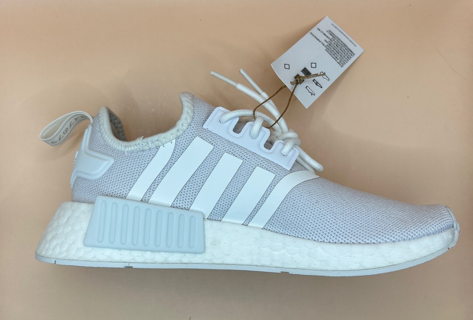 ADIDAS ORIGINALS NMD_R1 Junior Primeblue Size 4 White New In Box image 5