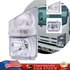 Headlight w/ Corner Lamp For ISUZU NPR NPR-HD NQR NRR 2008-2020 Driver Side Left