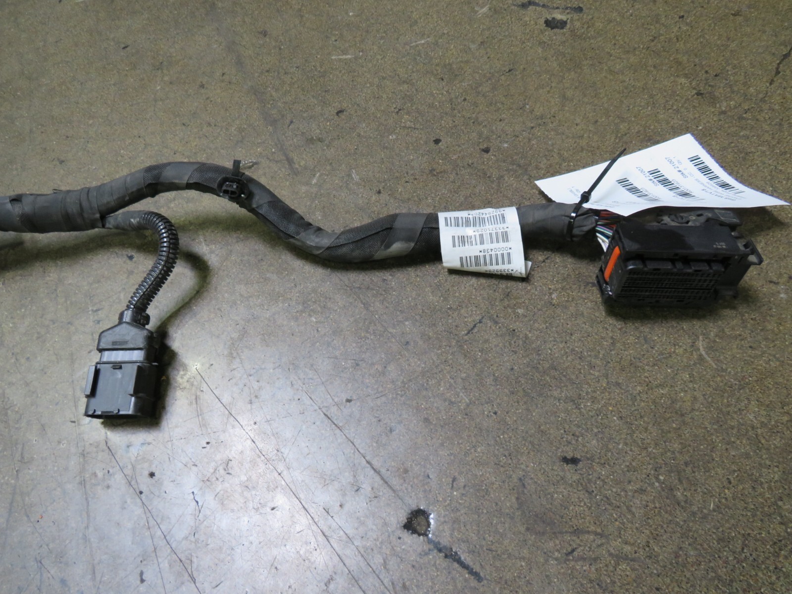 Maserati Ghibli, Engine Wire Harness, Missing Plugs, Used, P/N 339929