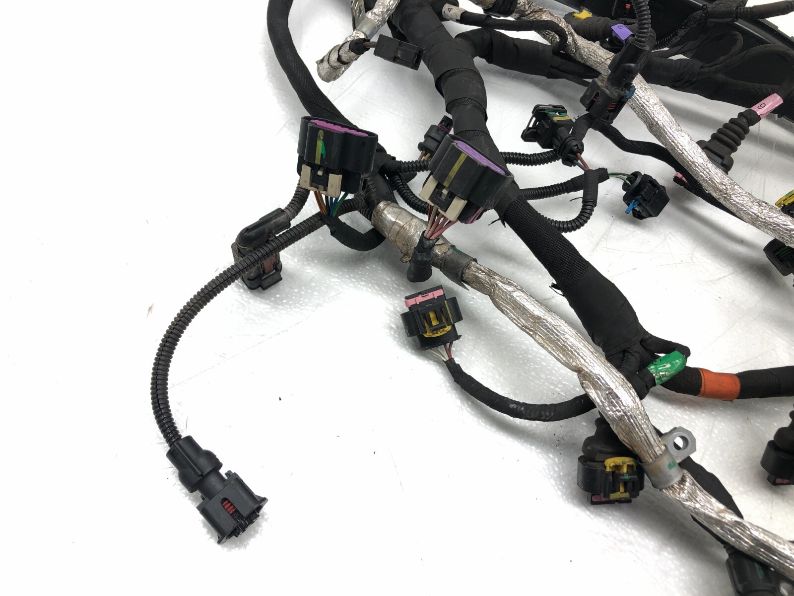 2014-2017 MASERATI GHIBLI S 3.0L V6 RWD ENGINE WIRING HARNESS OEM.