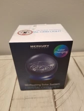 Merkury Innovations Color Changing 3D Floating Solar System Crystal ORB Light