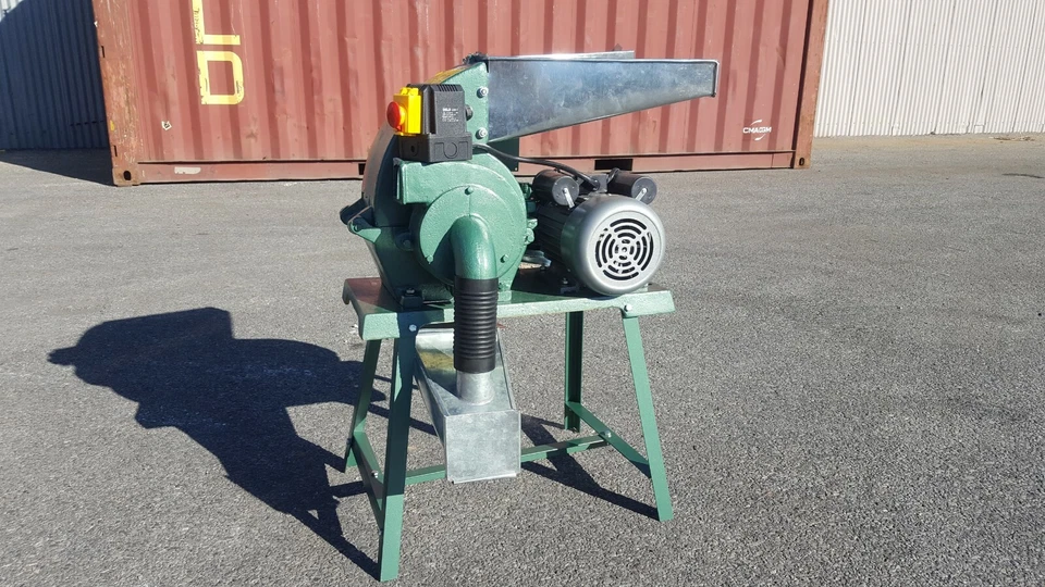 Pellet Mill Press Machine & Hammer Mill Crusher Machine Combo With Single Phase - image 4 of 4