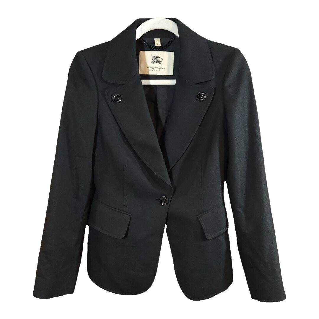 Burberry Black Blazers for Women