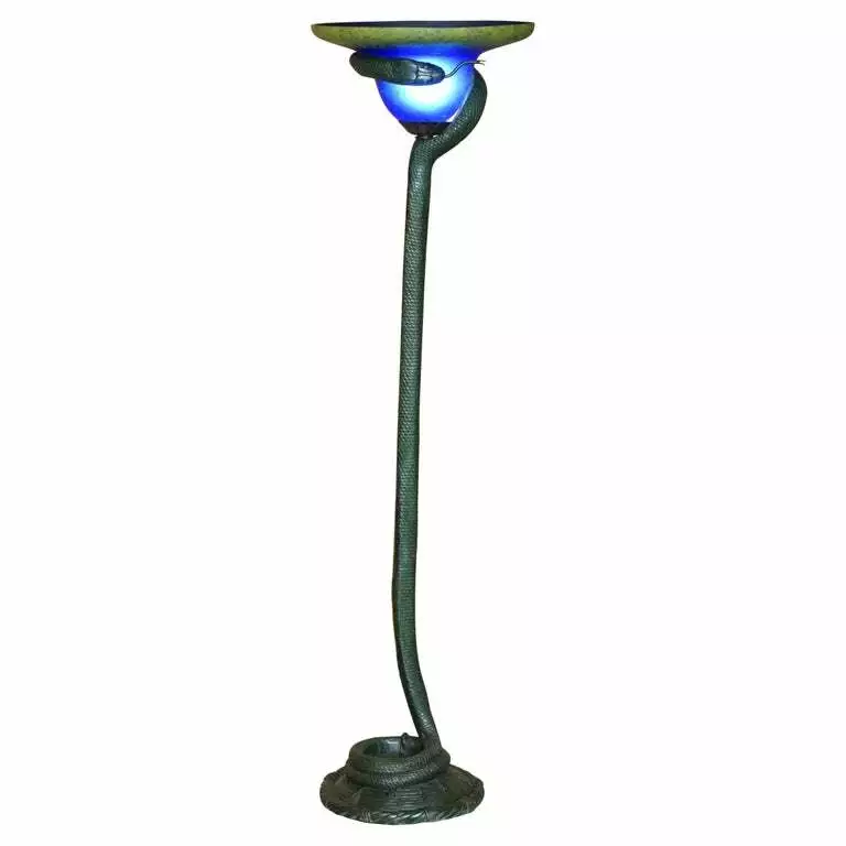 Vintage sale snake lamp