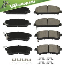 Front and Rear Ceramic Brake Pads 8PCS Set for INFINITI QX56 QX80 ARMADA