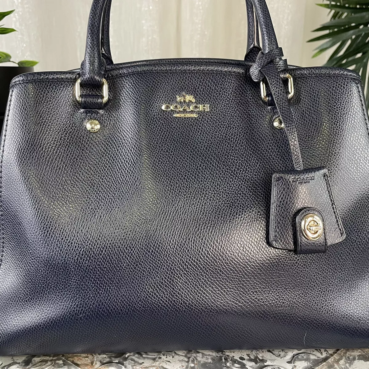 Coach Crossgrain Leather Small Margot Carryall Shoulder Bag