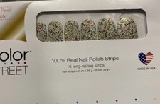 Color Street Nail Polish Strips  GLITZBURGH  Retired  NIP 