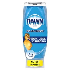 Dawn EZ-Squeeze Ultra Dishwashing Liquid Dish Soap, Original Scent, 14.7 fl oz
