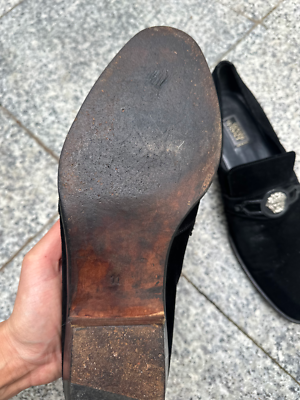 Gianni Versace men velvet vintage loafers | eBay