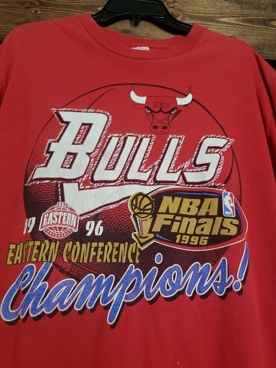 Vintage Rare Delta Chicago Bulls 1996 Conference Champions