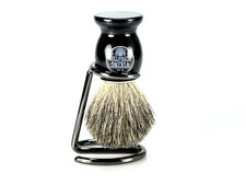 Badger Hair Shaving Brush Stand Set Brush for Wet Shave for Cream Soap