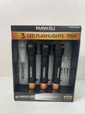 Duracell DURABEAM Ultra LED Flashlight 1000 Lumens 3-Pack