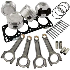 Forged piston and Connecting rod kit + 118mm head stud + MLS decompression Head