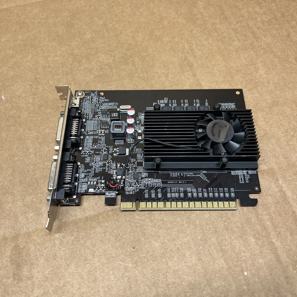 GeForce GT520 1G PCI-E 1GB DDR3 DVI mini HDMI 01G-P3-1526-KR - Image 2 of 4