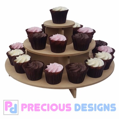 Cupcake Display 3 Tier Stand Dessert Wedding Birthday Party