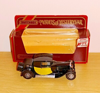 Matchbox Matchbox 1928 Bugatti T44 Y-24 Y-24 1927 Bugatti T44