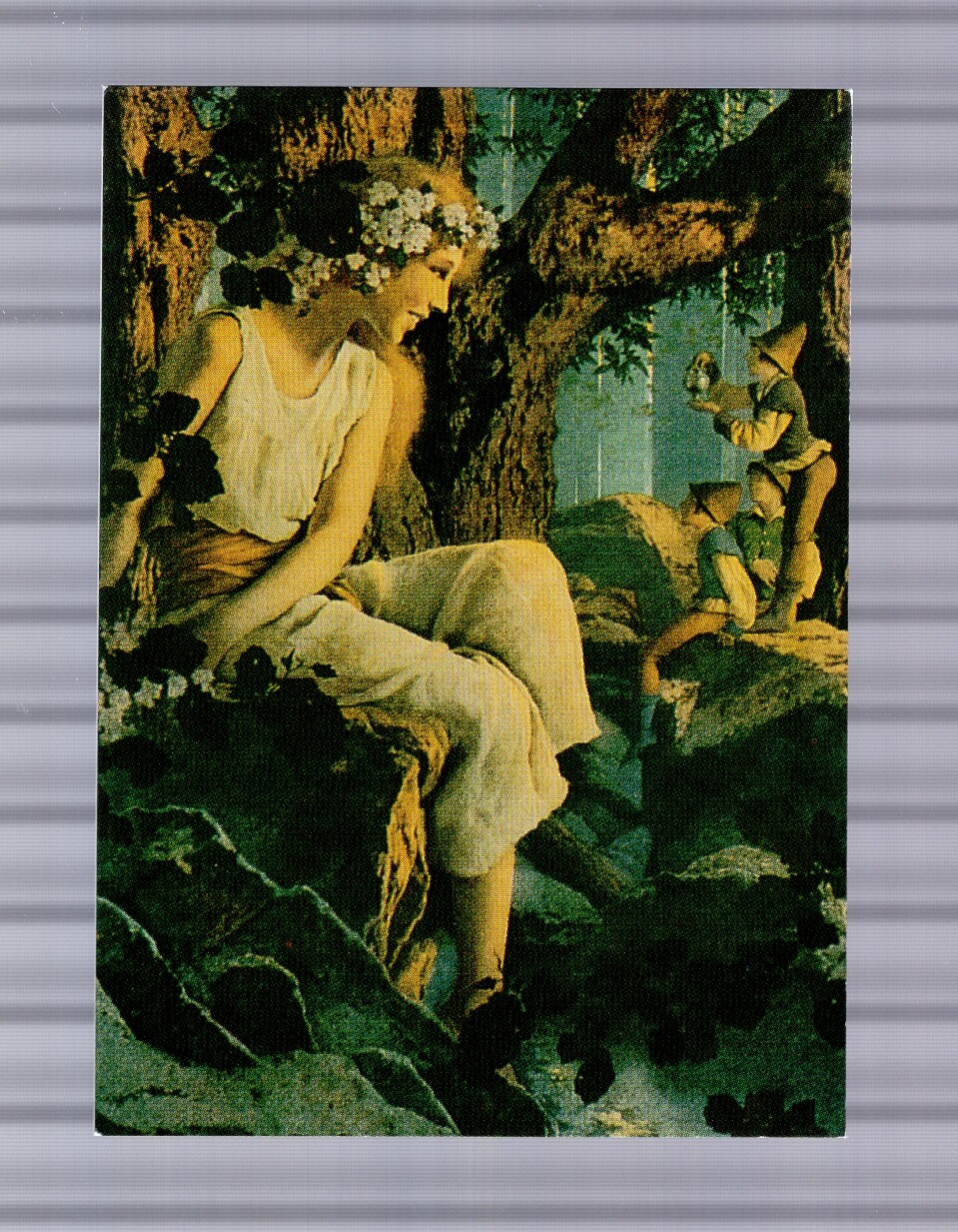 PROMO CARD - MAXFIELD PARRISH - PORTRAIT OF AMERICA - 1994 - COMIC IMAGES 