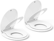 Toilet Seat, round Toilet Seat with Toddler Seat Built In, Potty Training Toilet