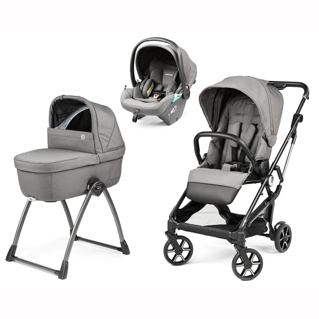 Lively Trio + Belvedere Cradle + First Trip Lounge MERCURY Peg Perego