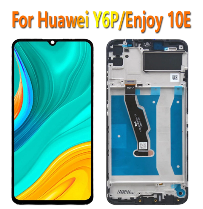 For Huawei Y6P MED-LX9 MED-LX9N LCD Display Touch Screen Digitizer