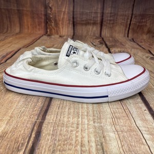 white converse scrunch back