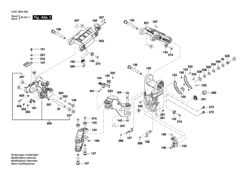New Genuine Bosch 1609B05025 Lower guard - Picture 4 of 6
