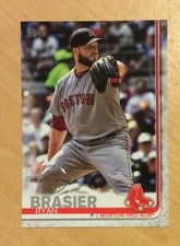 2019 Topps 582 Montgomery Boston Red Sox Ryan Brasier #693 SP