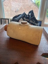 Antique Glazed Stoneware Hot Water Bottle