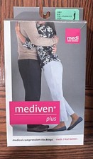 Mediven Plus Compression Stockings Thigh TB OT UNISEX 20-30 Beige Size L