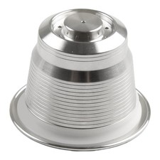 High-Quality Materials Home Non-Alcoholic Drinks Coffee Capsule Silver 1PCS