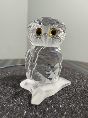 Swarovski Kristall Eule Figur 1003319 - 4 cm - Originalverpackt - Neu