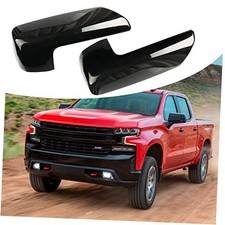 Mirror Cap Cover Trim Replace for 2019-2025 Chevy Silverado / GMC Sierra Black