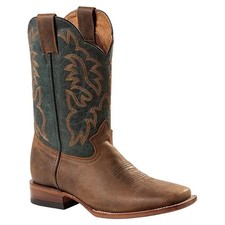 WB-73 boots western country marron Stars and Stripes unisexe