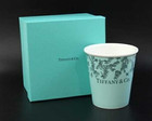 TIFFANY & Co. Cherry Blossom Coffee Cup Bone China w/ Box Made in Japan Gift Rar