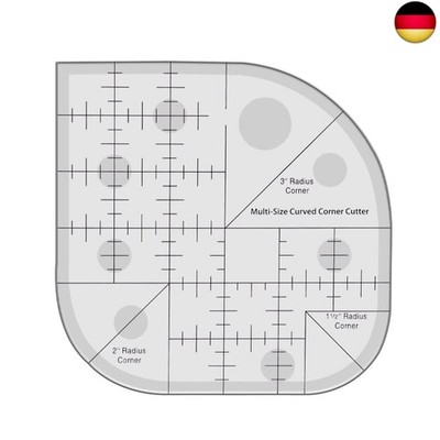 Patchwork Lineal Quilting Template Ruler DIY Sewing Ruler Quilt Schablonen Acryl