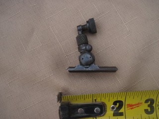 Rare Vintage Lyman KM Marlin Pump 20 29 37 47 Folding Tang Sight Target