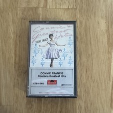 Connie Francis -Connie's Greatest Hits -Cassette Tape -1982 PolyGram Records