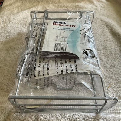 Simplehouseware Over The Cabinet Door Organizer Holder 12.45''Wx3.55''dx