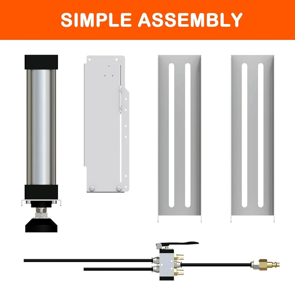 Trituradora de latas neumática, diseño de 6 latas multicarga, funcionamiento sencillo y rápido Foto 4 de 4