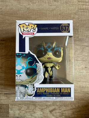 Funko Pop! The Shape of Water   Amphibian Man #637 in Originalverpackung