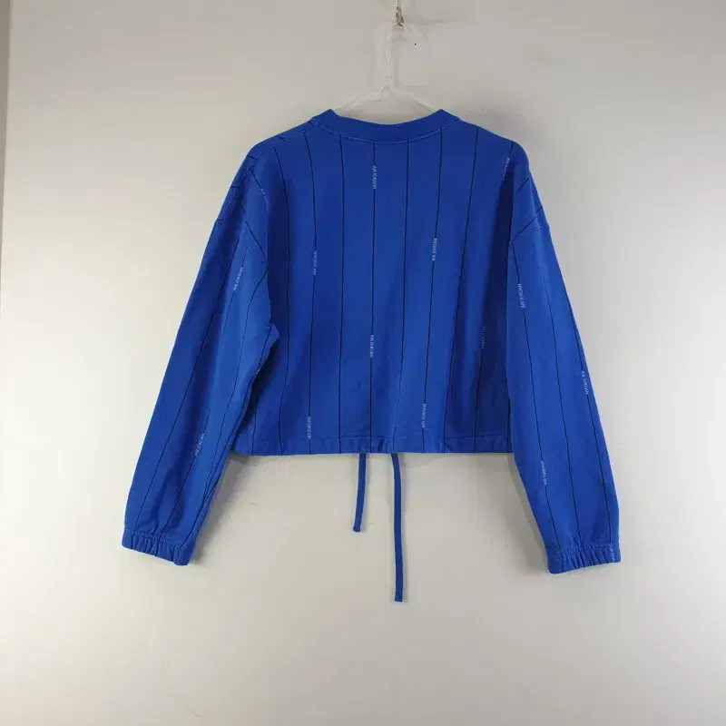 Nike Women's Blue Long Sleeve Top with Drawstring Hem L3840