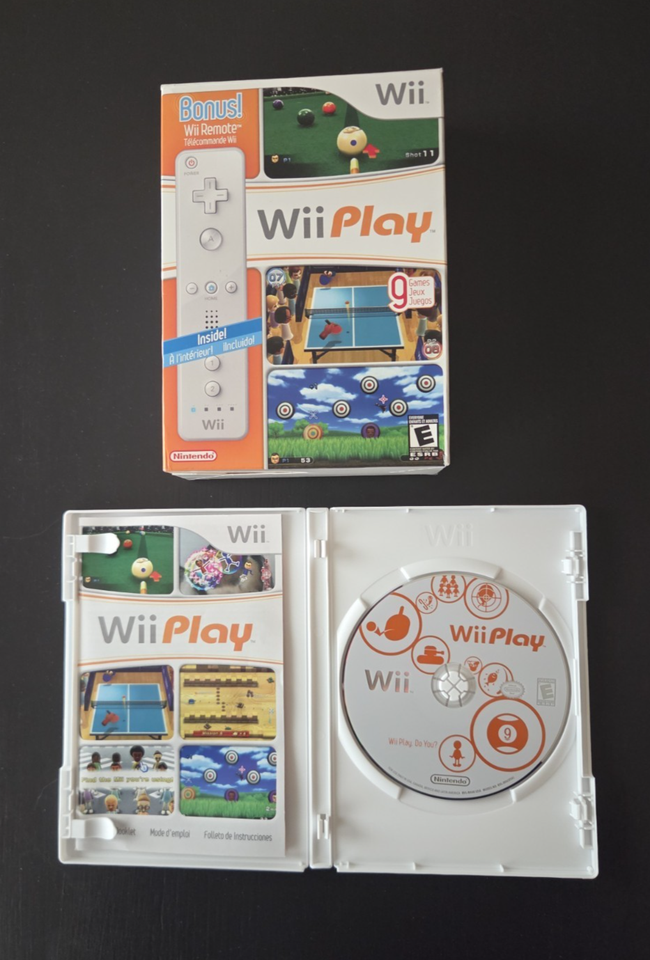 Nintendo Wii Game System – 5 Games – Controllers, Balance Board & Many ...