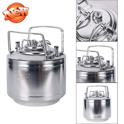 #ad 1.6 Gallen 6L Beer Keg Mini Ball Lock Keg System for Soda Tea CO2 HomeBrew $67.19
