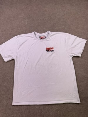 Brandmakers Group Circuit de Monaco S/S  T-Shirt Logo Crew Neck Comfort XL White