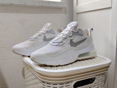 Nike Air Max 270 React ''White Light Smoke Grey'' Gr. 44,5 weiß