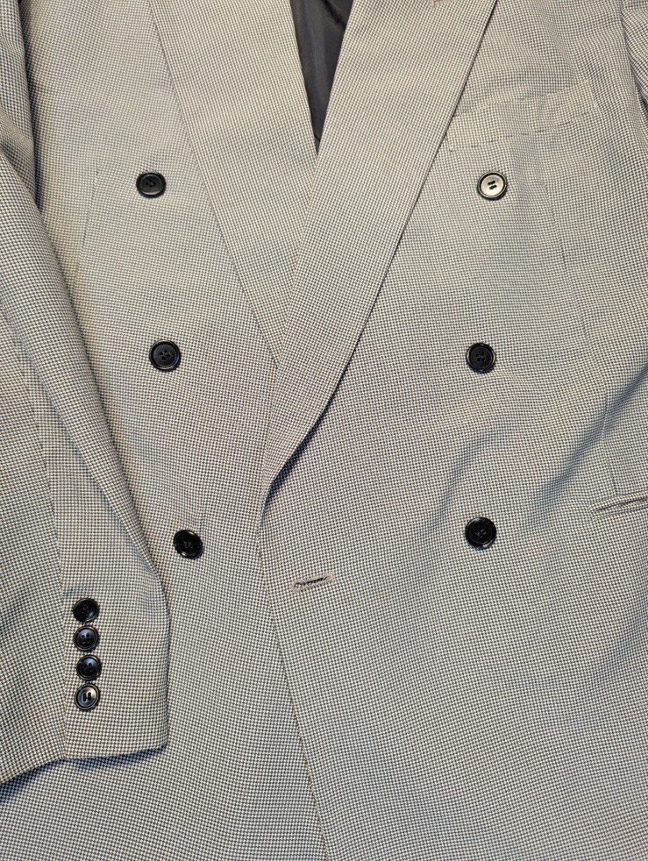 Grey checked Gino Cappeli Designer Collection Bus… - image 8