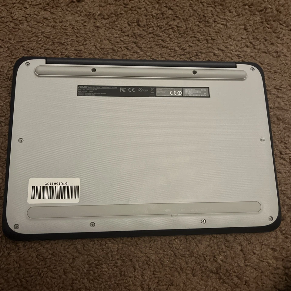 ASUS Chromebook C202S 11.6" 英特尔赛扬处理器 铬 操作系统(已损坏) — 第 4/4 张图片