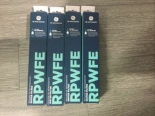 4 x Genuine GE RPWFE Refrigerator Water Filter w/Chip Sealed