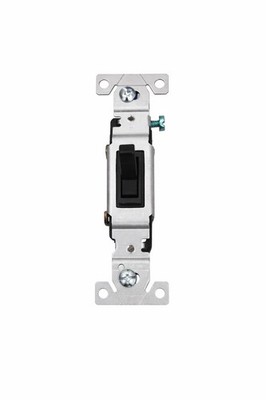 Black Industrial Toggle Switch On/Off Screw Mount Toggle/Joystick Style